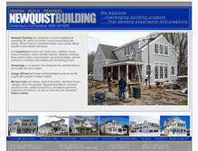 Tablet Screenshot of newquistbuilding.com